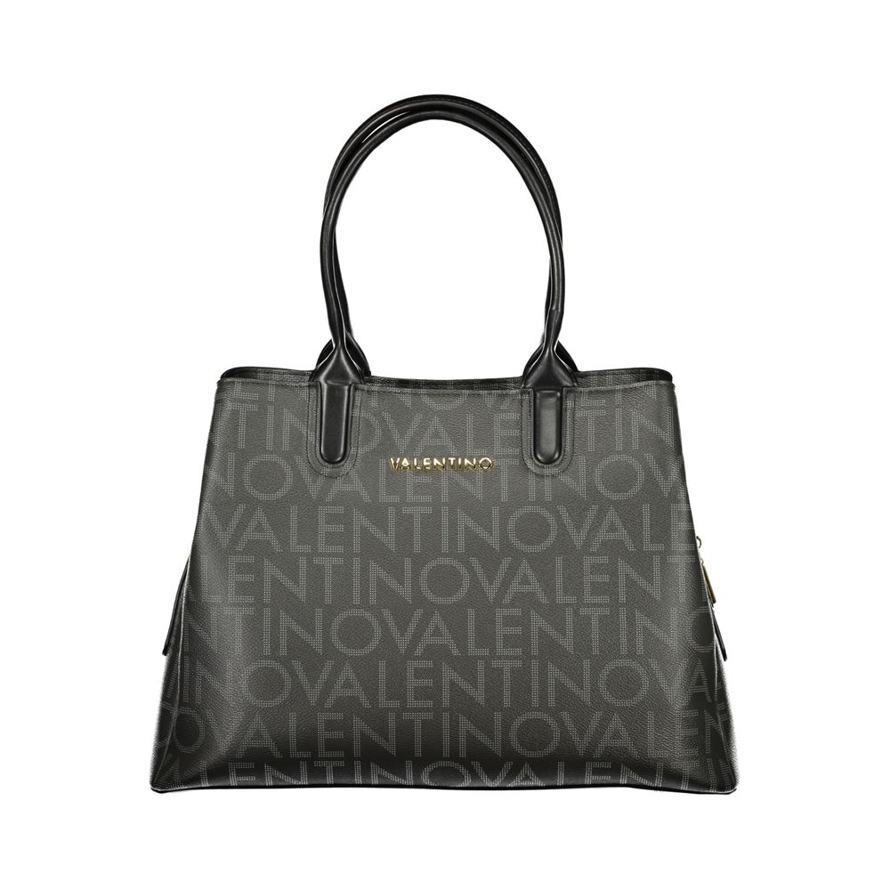 Mario Valentino Black Polyurethane Women's Bag Mario Valentino