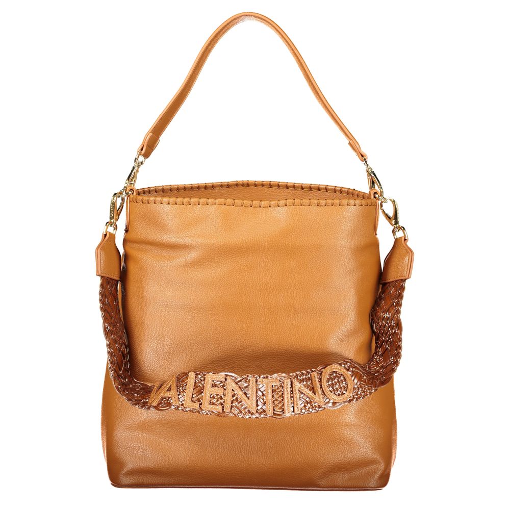 Mario Valentino Brown Polyurethane Women's Bag Mario Valentino