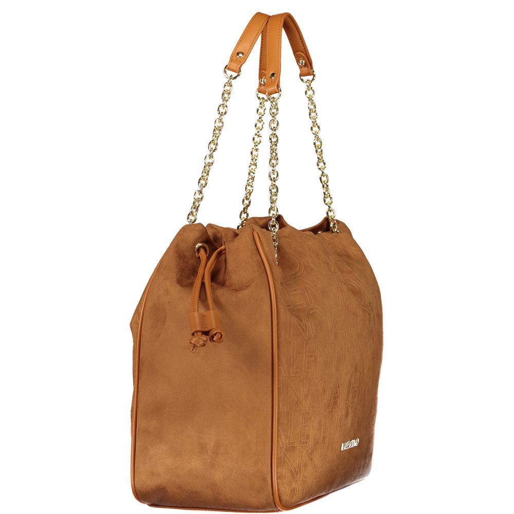 Mario Valentino Brown Polyurethane Women's Bag Mario Valentino
