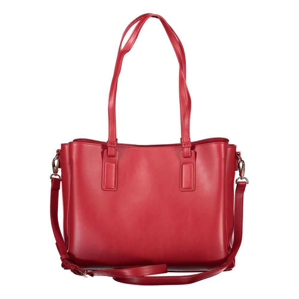 Mario Valentino Rosso Polyurethane Women's Bag Mario Valentino