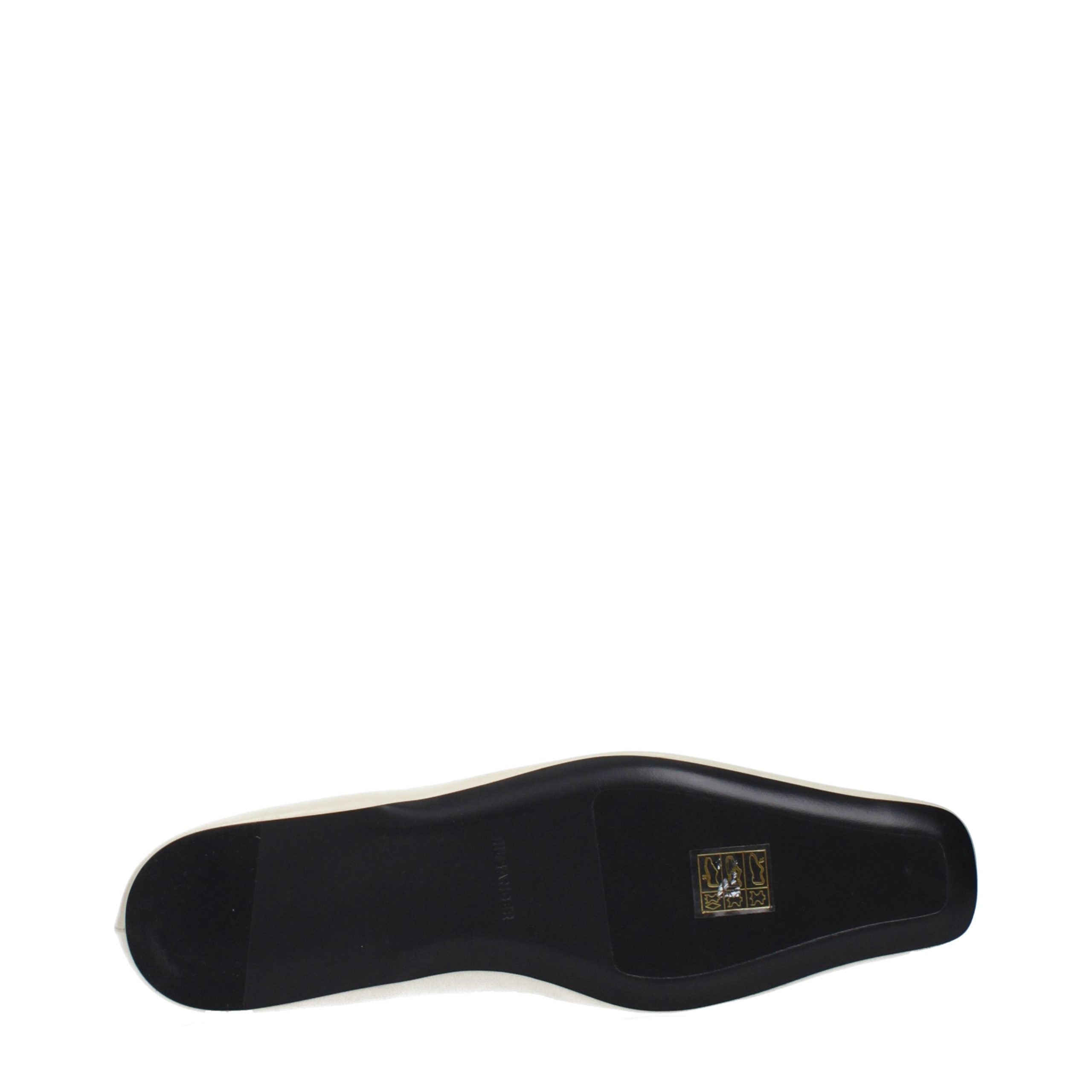 Jil Sander Beige Leather Ballet Flats Jil Sander