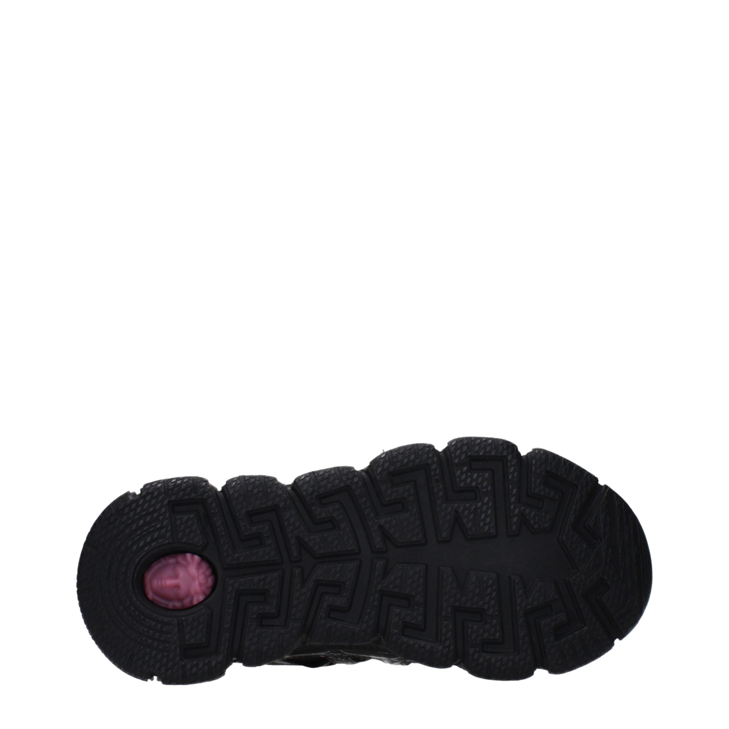 Versace Black Fabric Athletic Sneakers Versace