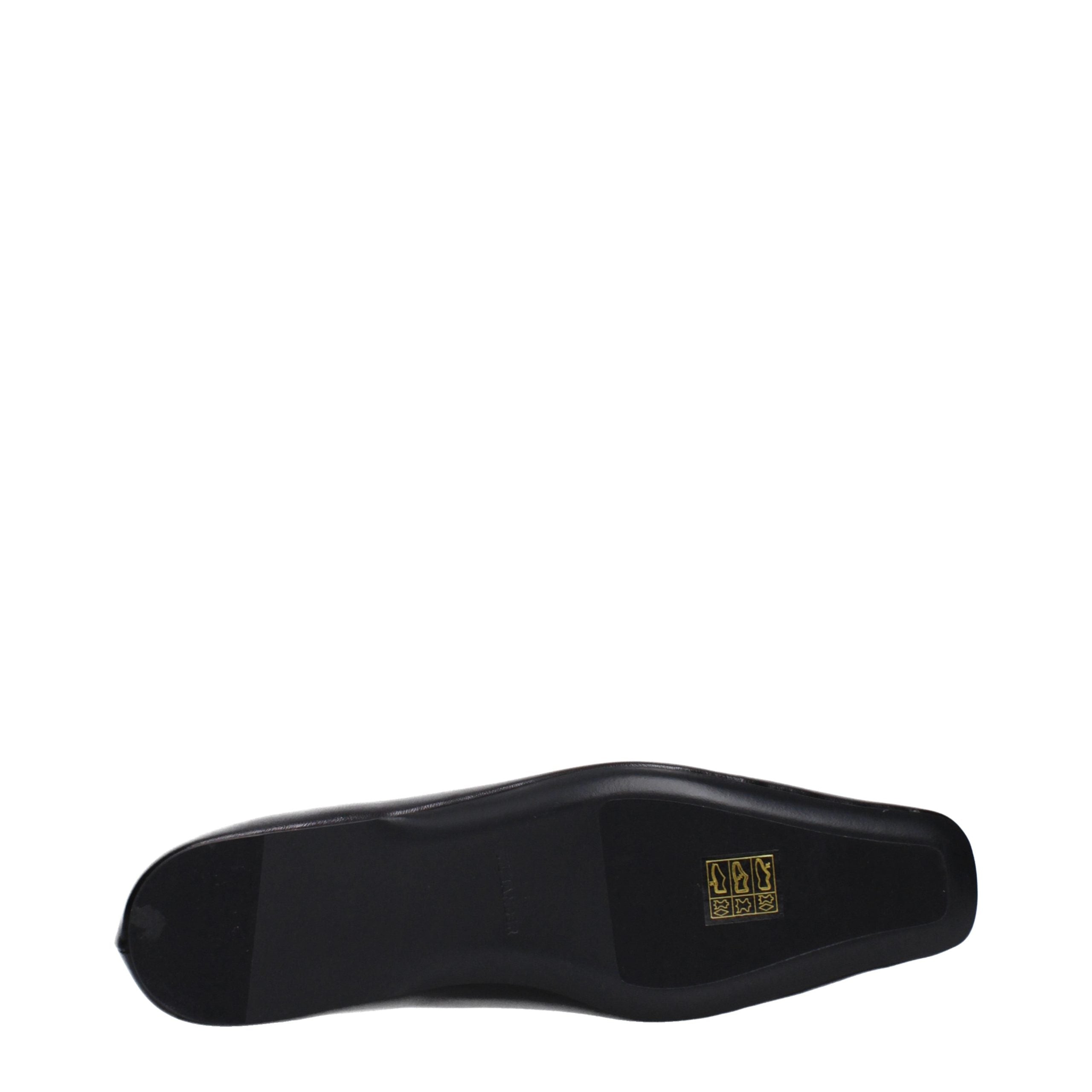 Jil Sander Black Leather Ballet Flats Jil Sander