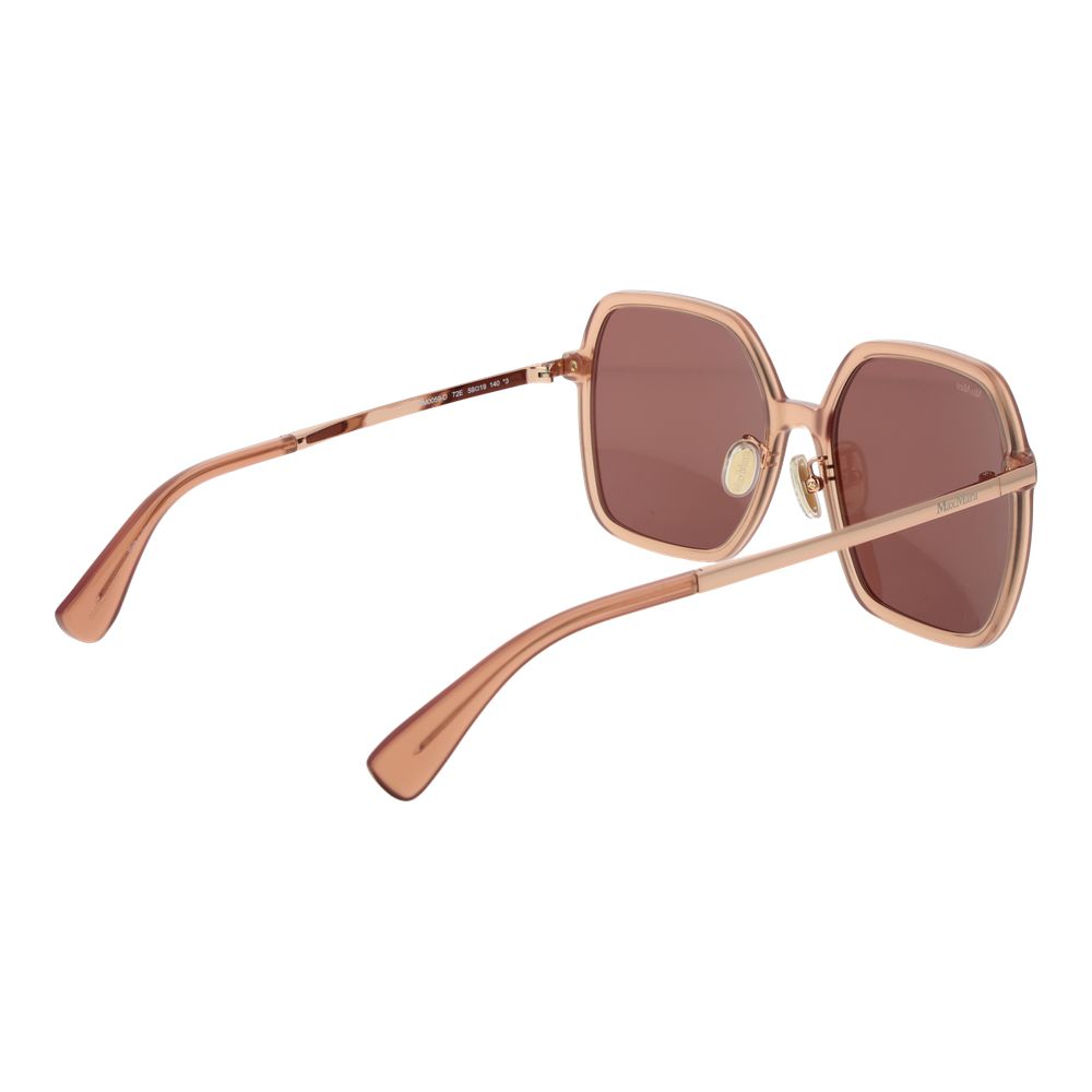 Max Mara Orange Acetate Sunglasses Max Mara