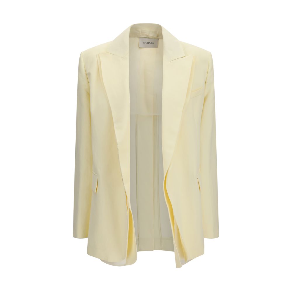 Max Mara Bicolor Viscose Blazer Max Mara