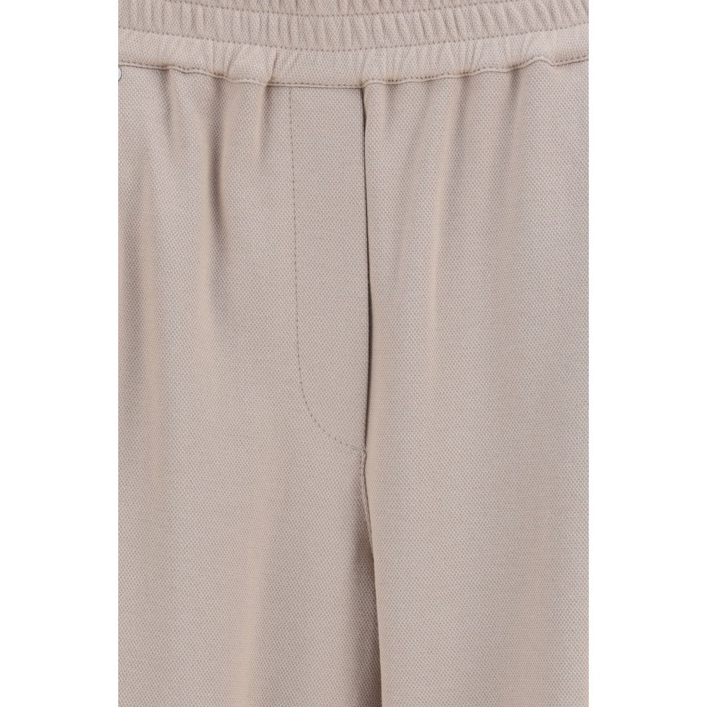 Brunello Cucinelli Beige Cotton Shorts Brunello Cucinelli