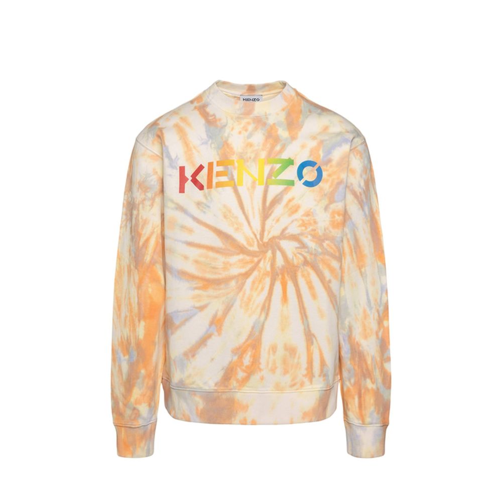 Kenzo Orange Cotton Sweatshirt Kenzo