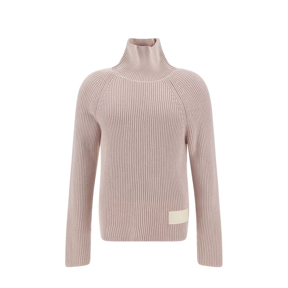 Ami Paris Multicolor Cotton Turtleneck Ami Paris