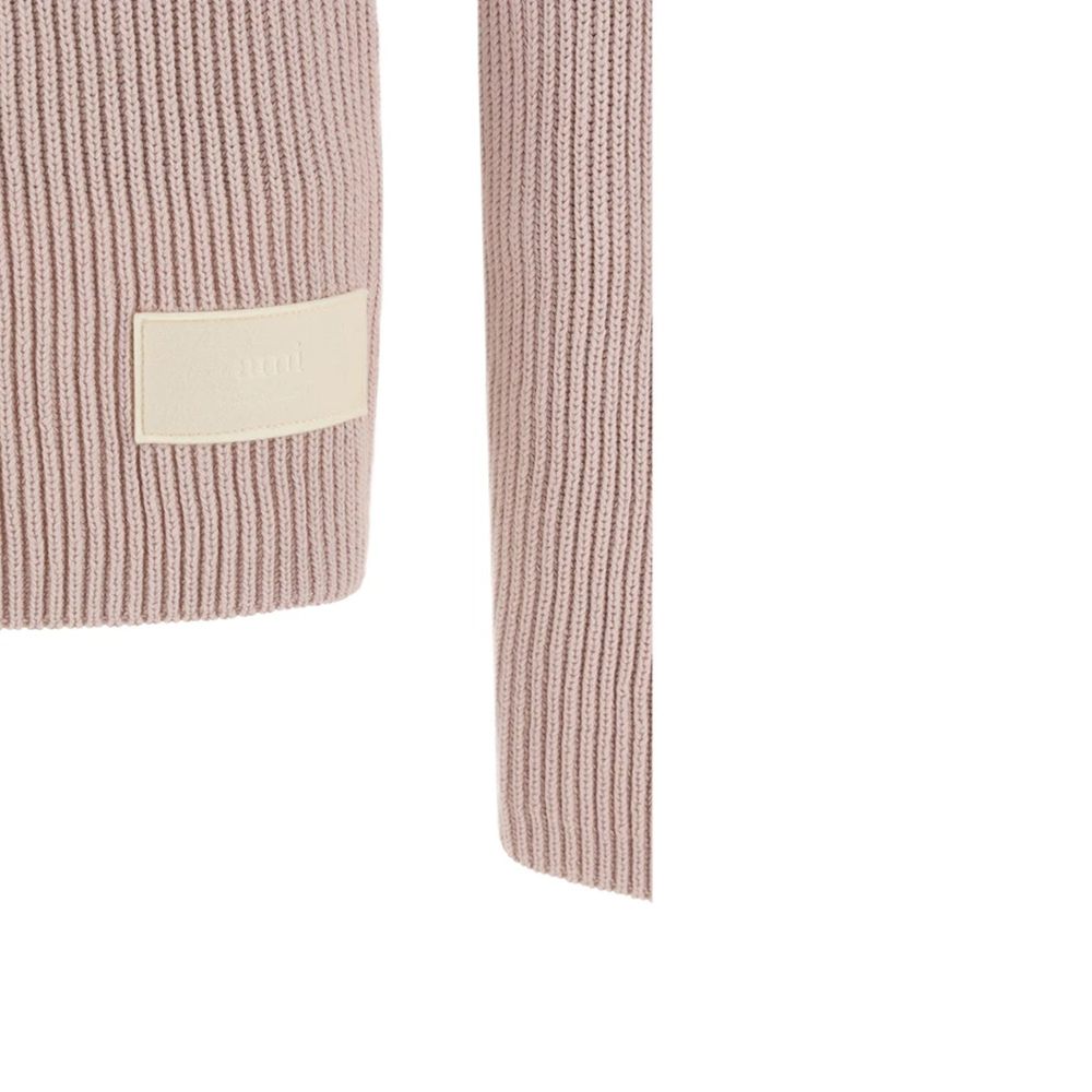 Ami Paris Multicolor Cotton Turtleneck Ami Paris