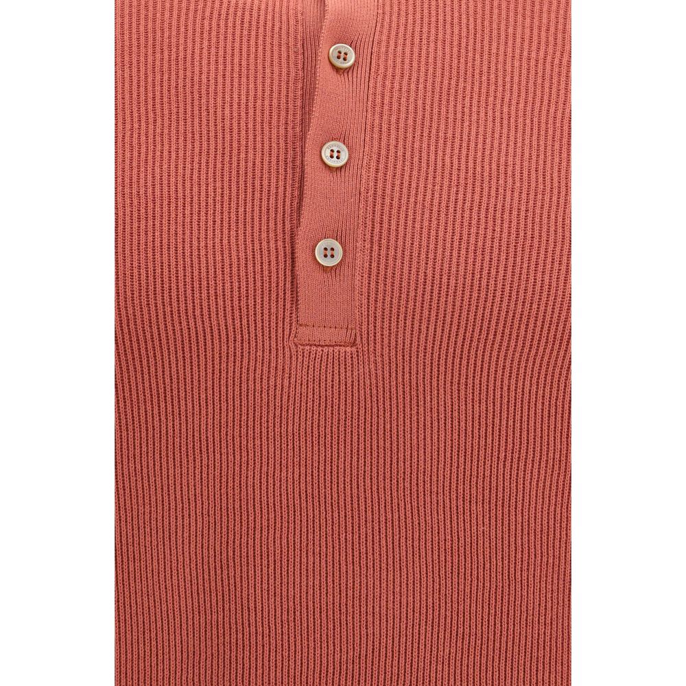 Brunello Cucinelli Multicolor Cotton Polo Shirt Brunello Cucinelli