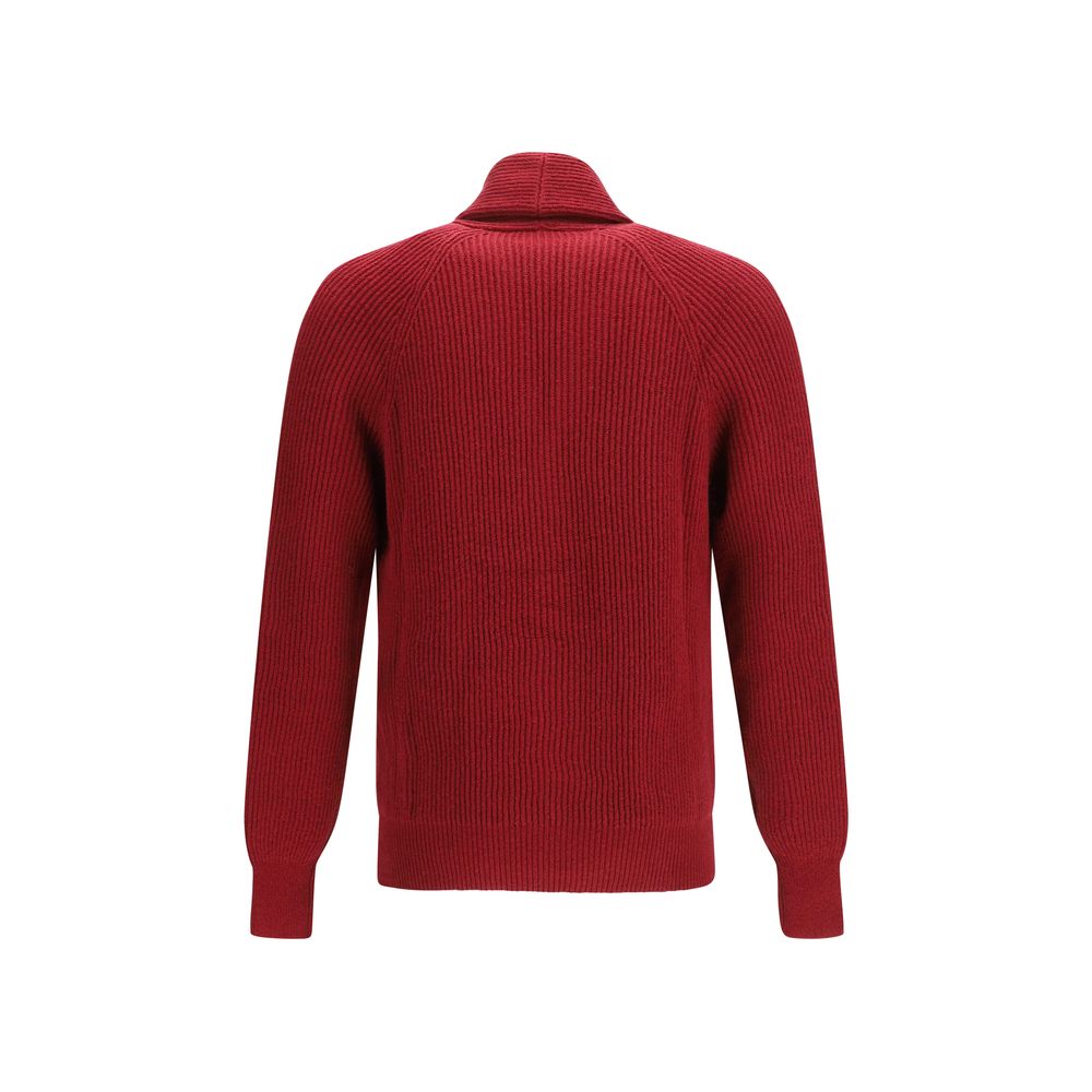 Brunello Cucinelli Multicolor Cotton Cardigan Brunello Cucinelli