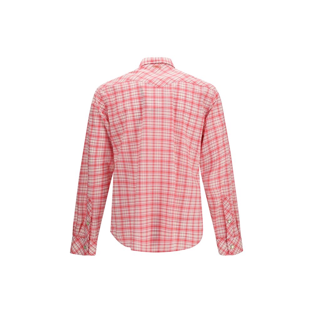 Versace Multicolor Cotton Shirt Versace