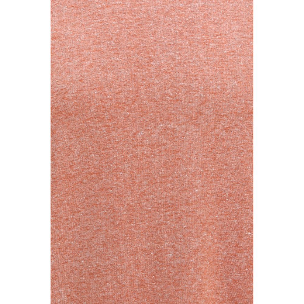Brunello Cucinelli Orange Cotton T-Shirt Brunello Cucinelli