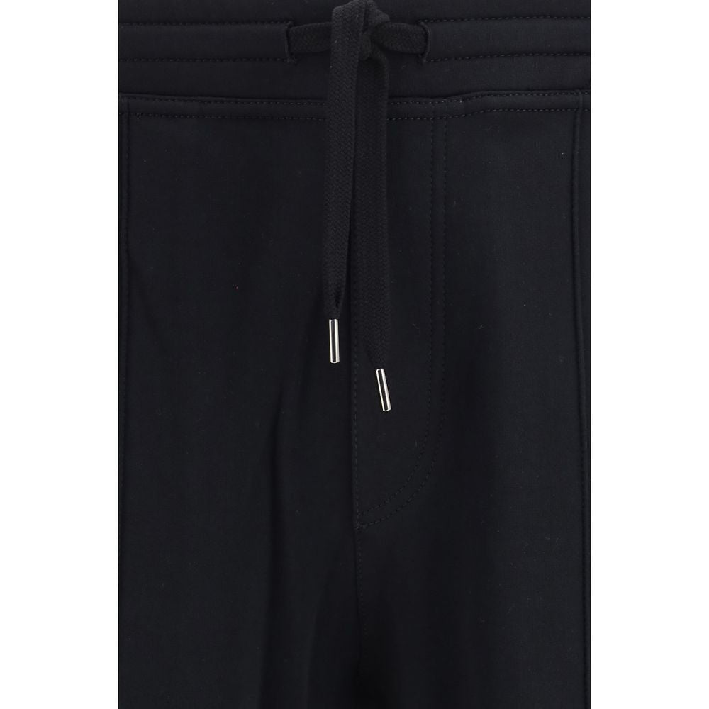 Brunello Cucinelli Black Cotton Joggers (Workout Pants) Brunello Cucinelli