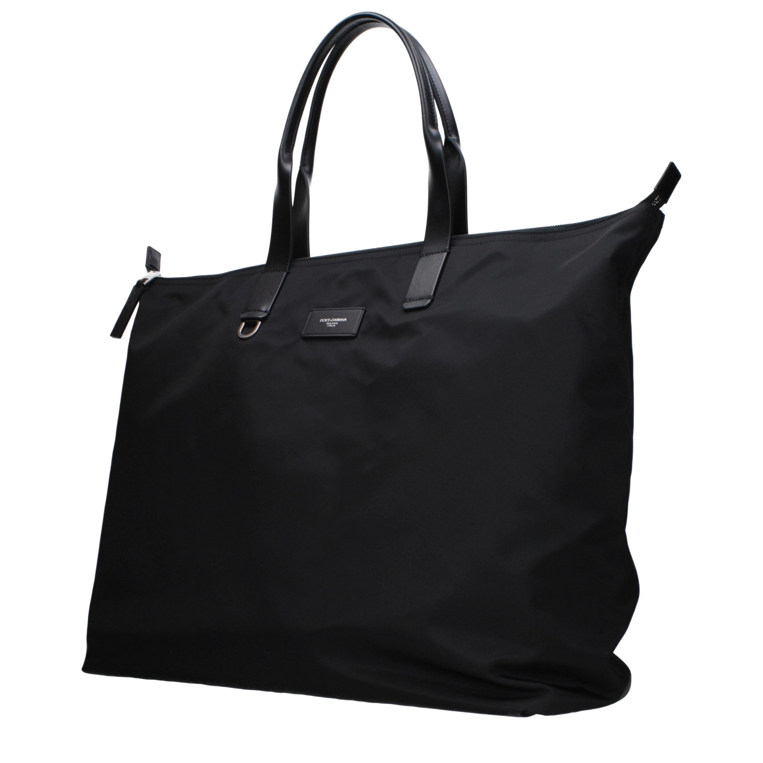 Dolce & Gabbana Black Nylon Shoulder Bag Dolce & Gabbana