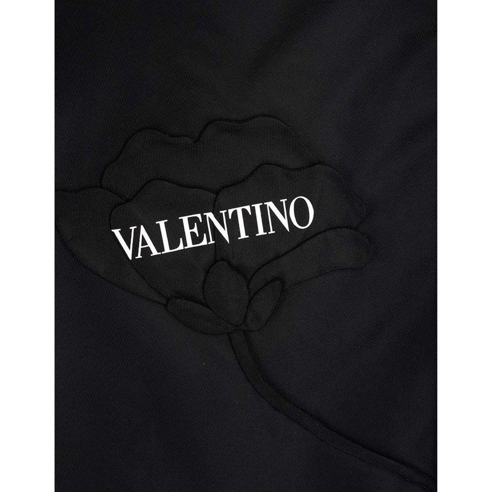 Valentino Garavani Black Nylon Bermuda Shorts Valentino Garavani
