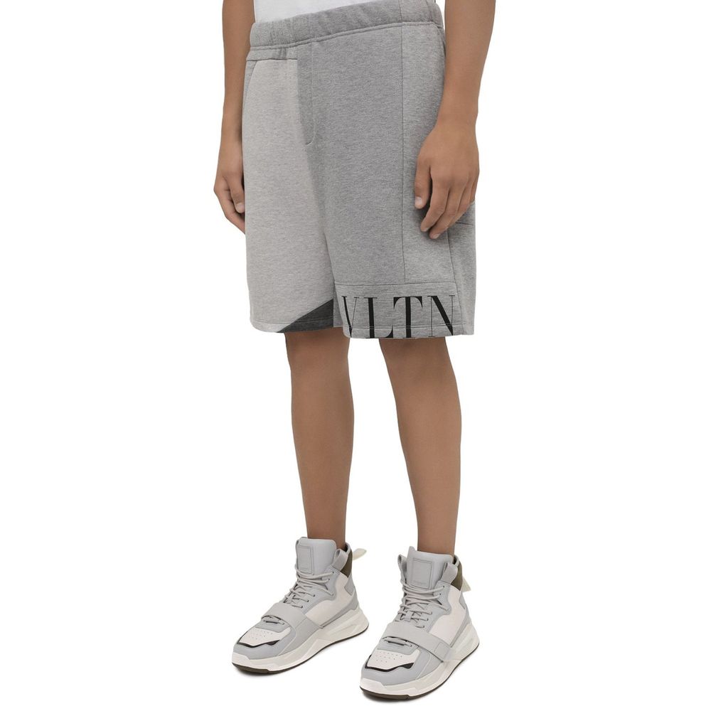 Valentino Gray Modal Shorts Valentino