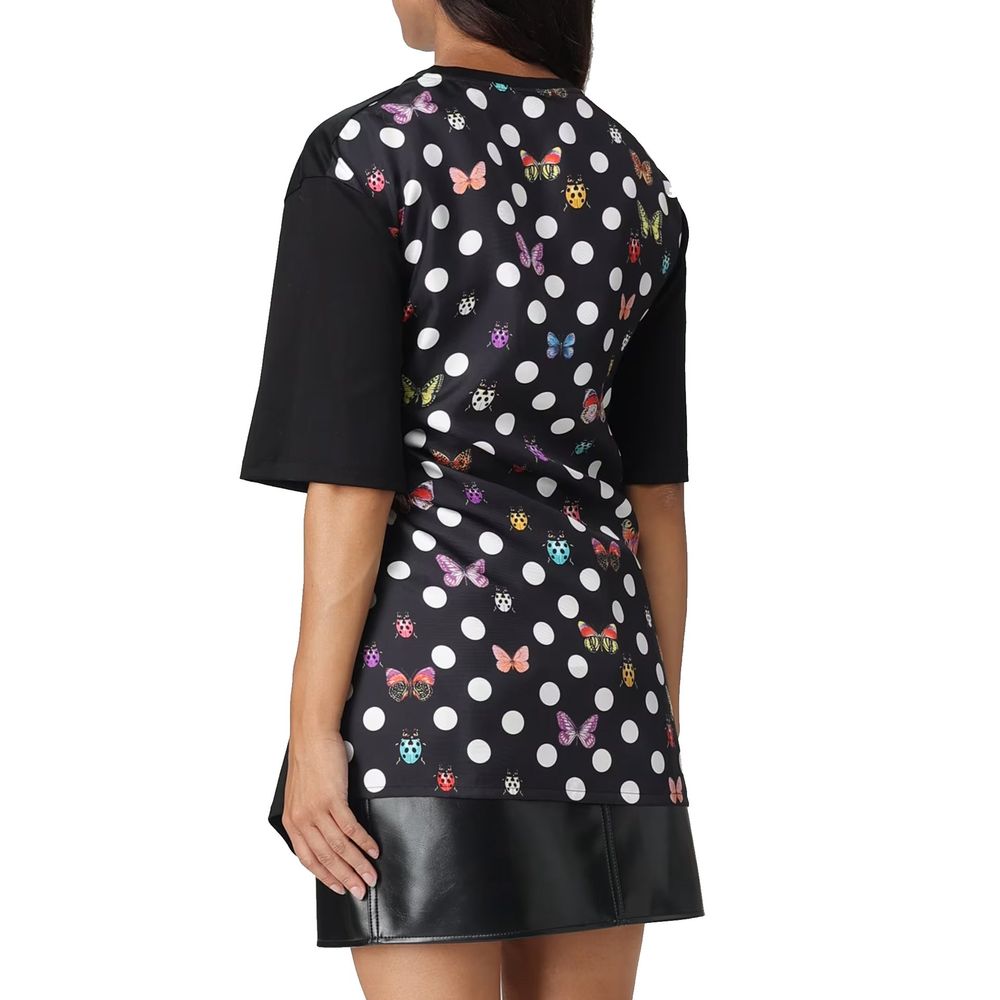 Versace Black Cotton T-Shirt Versace