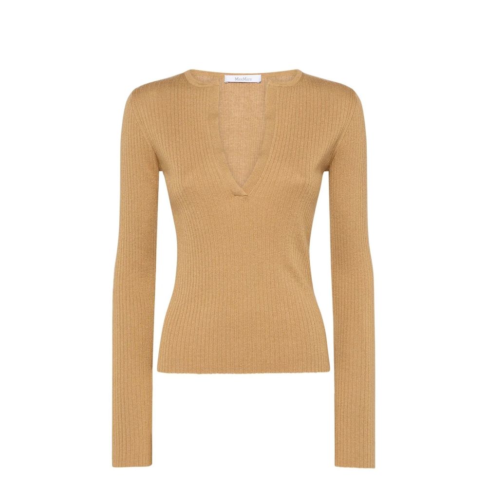 Max Mara Brown Cashmere Sweatshirt Max Mara
