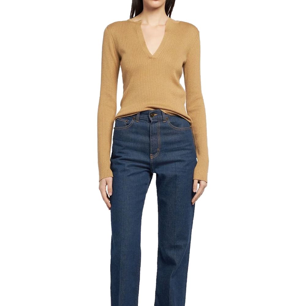 Max Mara Brown Cashmere Sweatshirt Max Mara