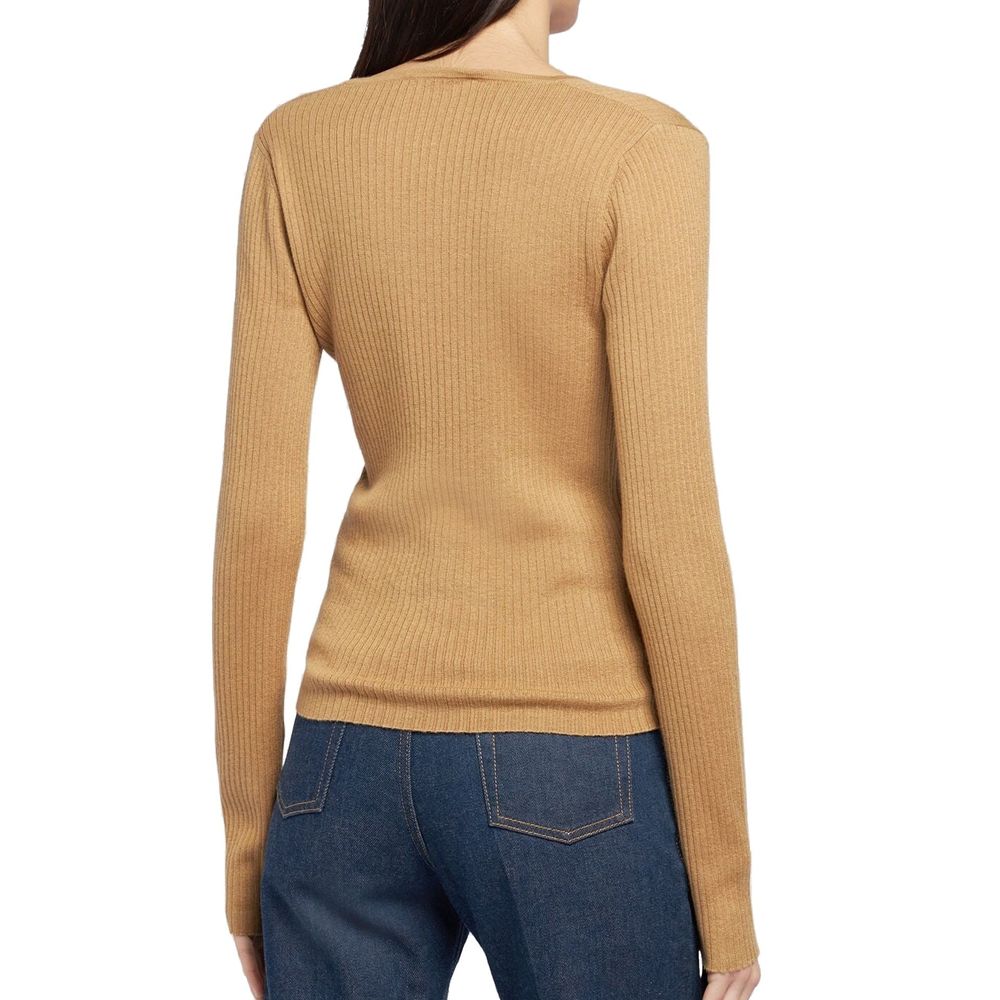 Max Mara Brown Cashmere Sweatshirt Max Mara