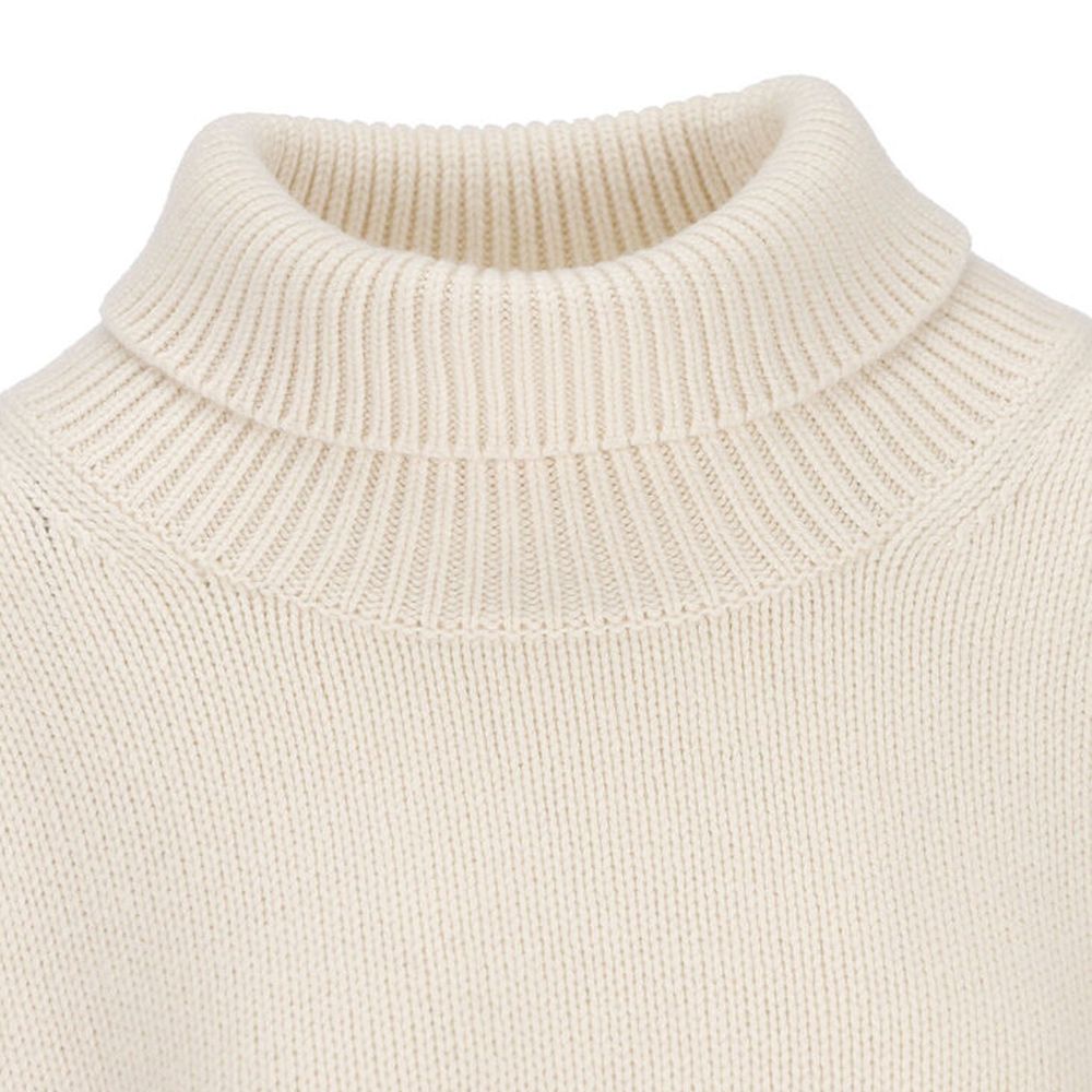 Chloé White Cashmere Turtleneck Chloé