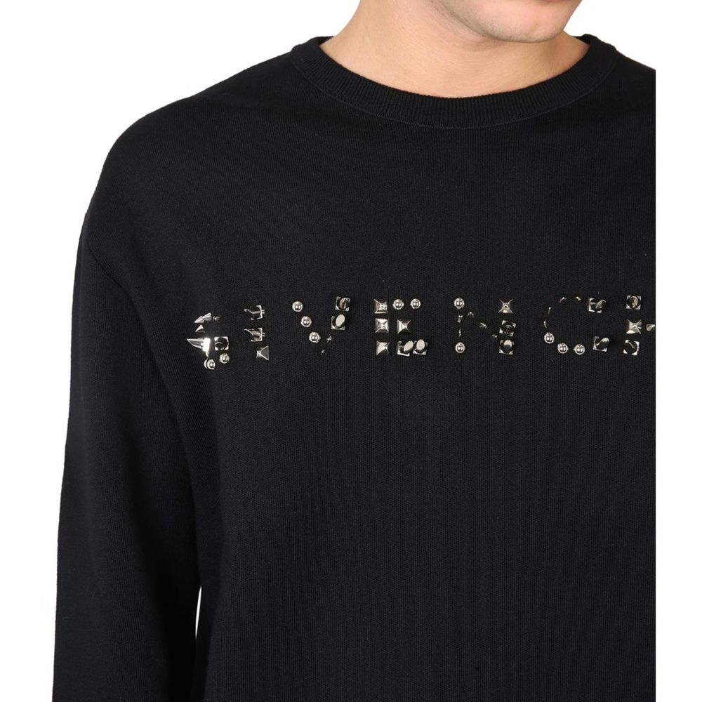 Givenchy Black Cotton Sweatshirt Givenchy