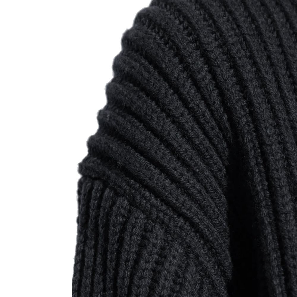 Jil Sander Black Wool Turtleneck Jil Sander