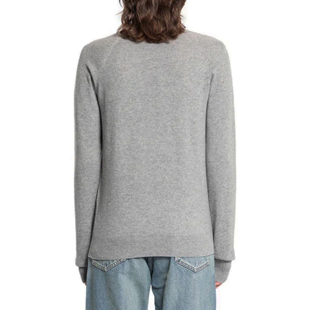 Saint Laurent Gray Cashmere Sweater Saint Laurent