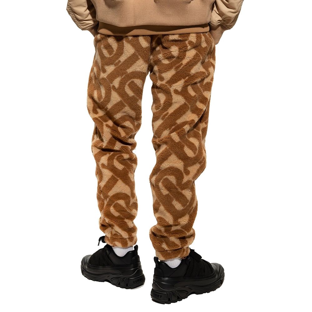 Burberry Brown Polyester Casual Pants Burberry