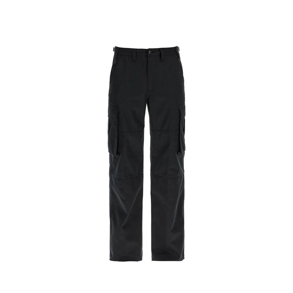 Celine Black Cotton Cargo Pants Celine