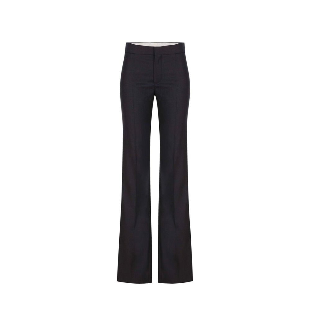 Chloé Gray Wool Dress Pants Chloé