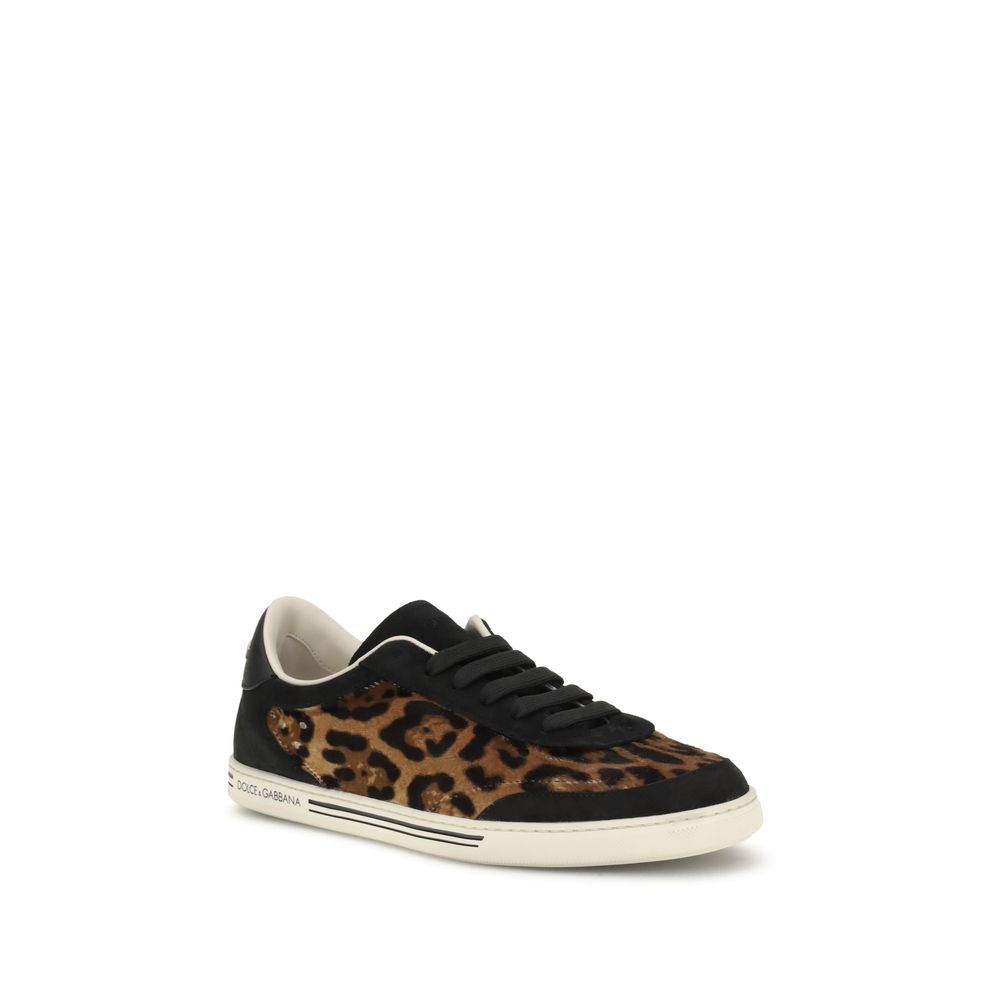 Dolce & Gabbana Multicolor Lamb Ovis Aries Aries Sneakers Dolce & Gabbana
