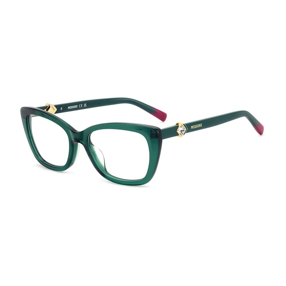 Missoni Turquoise Acetate Glasses (Frames) Missoni