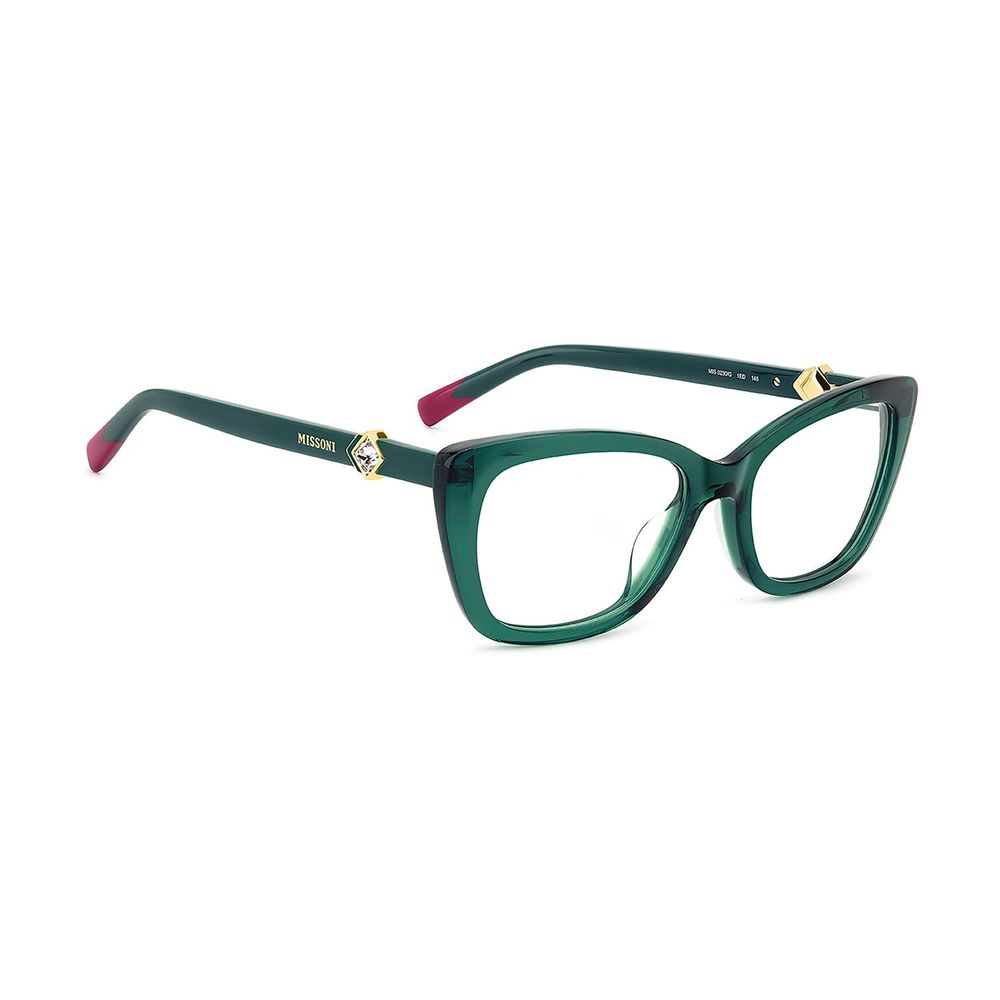 Missoni Turquoise Acetate Glasses (Frames) Missoni