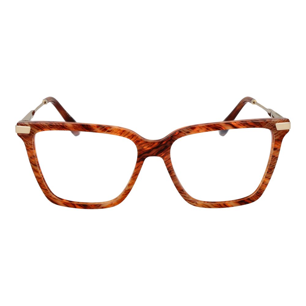 Victoria Beckham Orange Metal & Plastic Glasses (Frames) Victoria Beckham