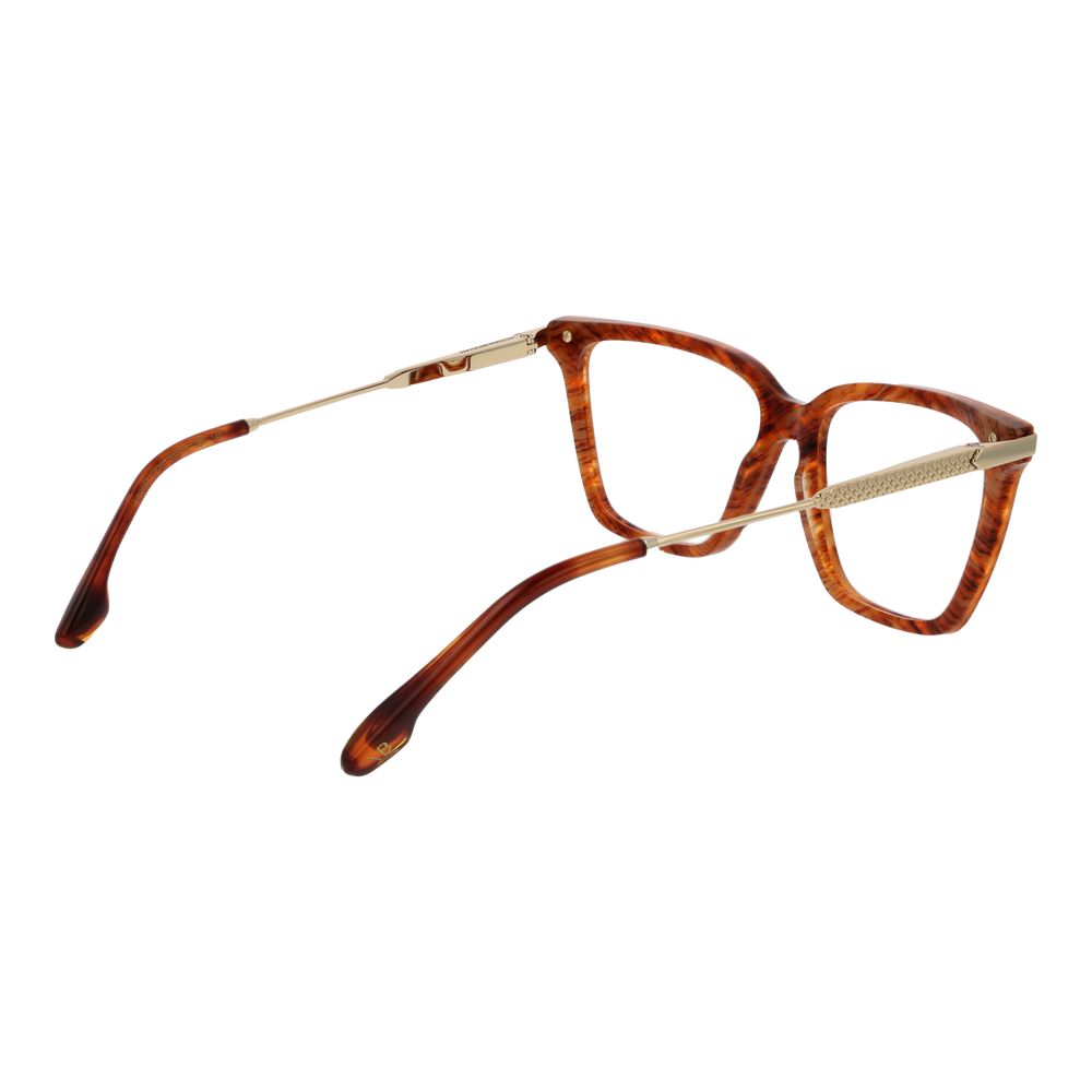 Victoria Beckham Orange Metal & Plastic Glasses (Frames) Victoria Beckham