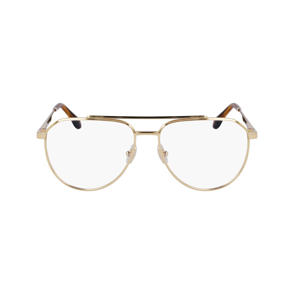 Victoria Beckham Gold Metal Glasses (Frames) Victoria Beckham