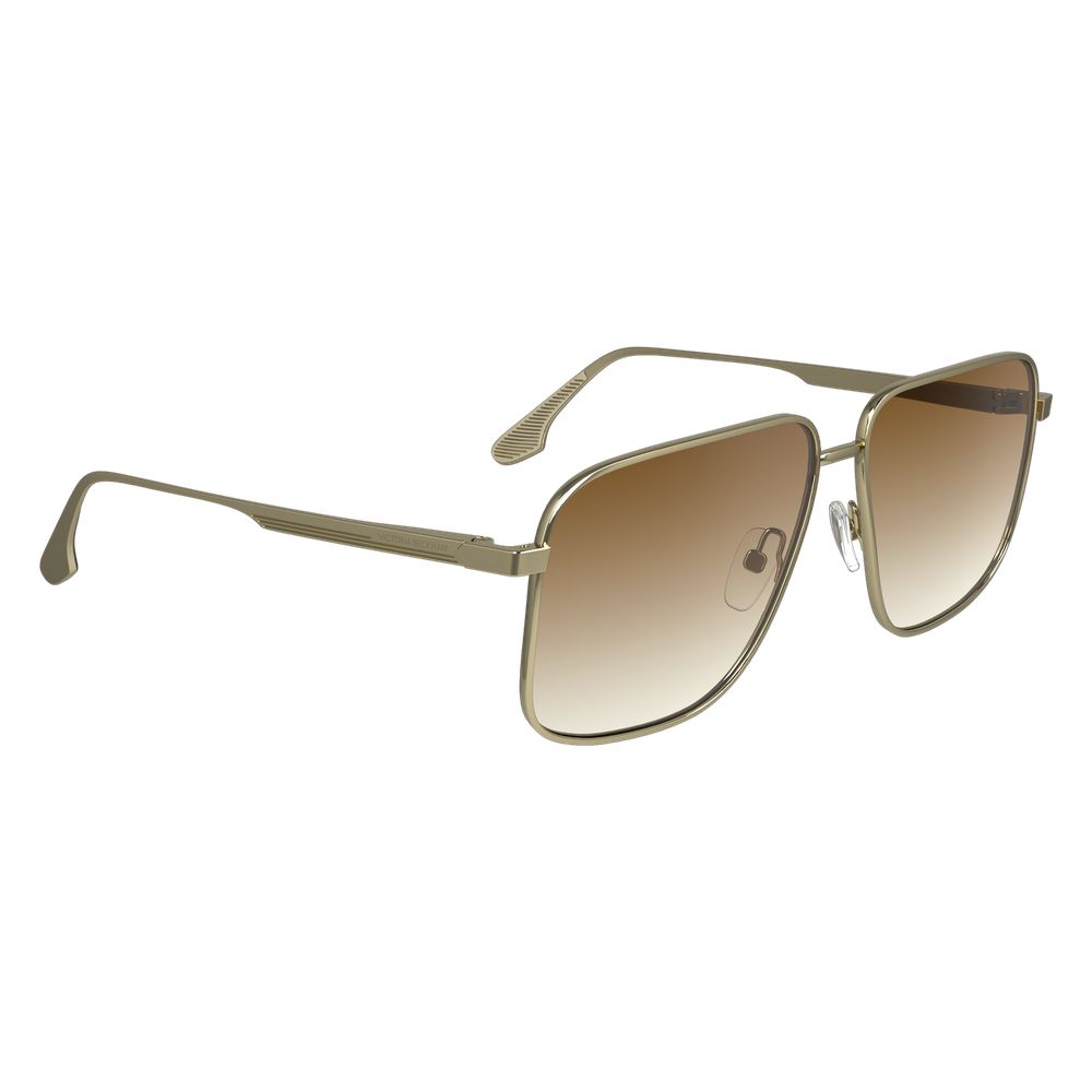 Victoria Beckham Gold Metal Sunglasses Victoria Beckham