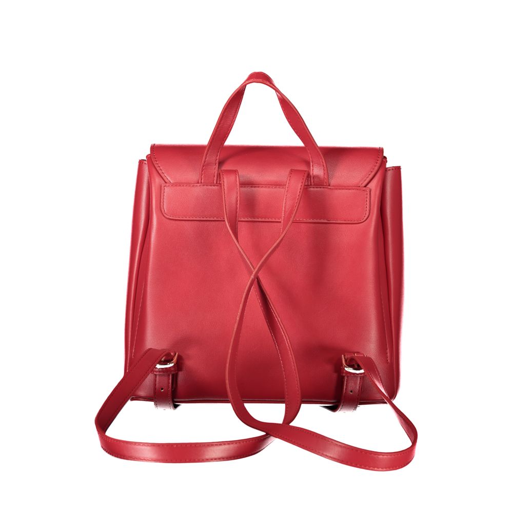 Valentino Red Polyethylene Handbag Valentino