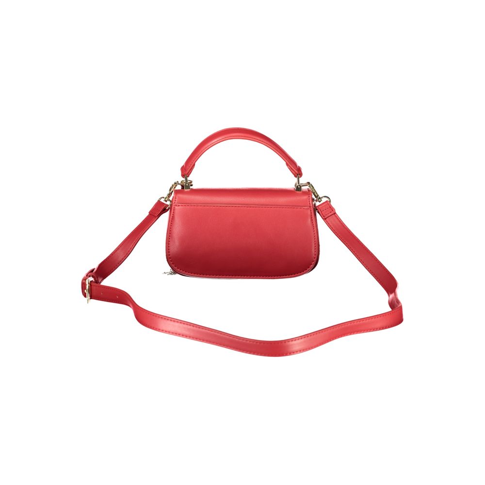 Valentino Red Polyethylene Handbag Valentino