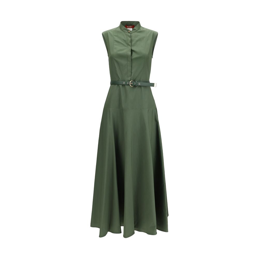 Max Mara Bicolor Cotton Casual Dress Max Mara