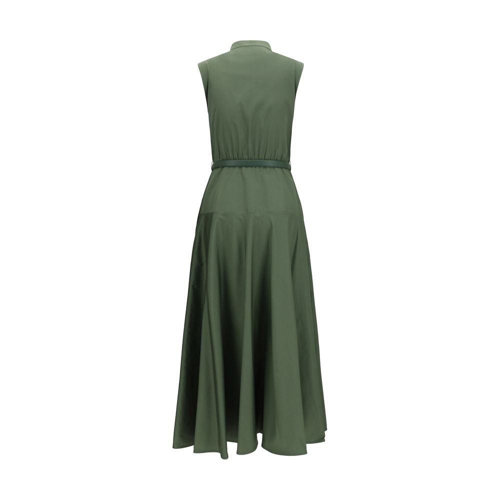 Max Mara Bicolor Cotton Casual Dress Max Mara
