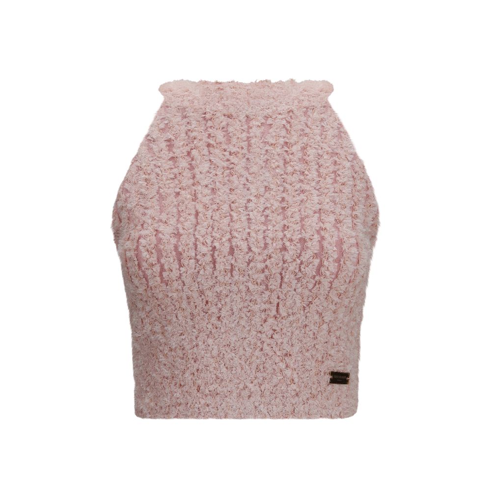 Balmain Multicolor Viscose Sleeveles T-Shirt Balmain