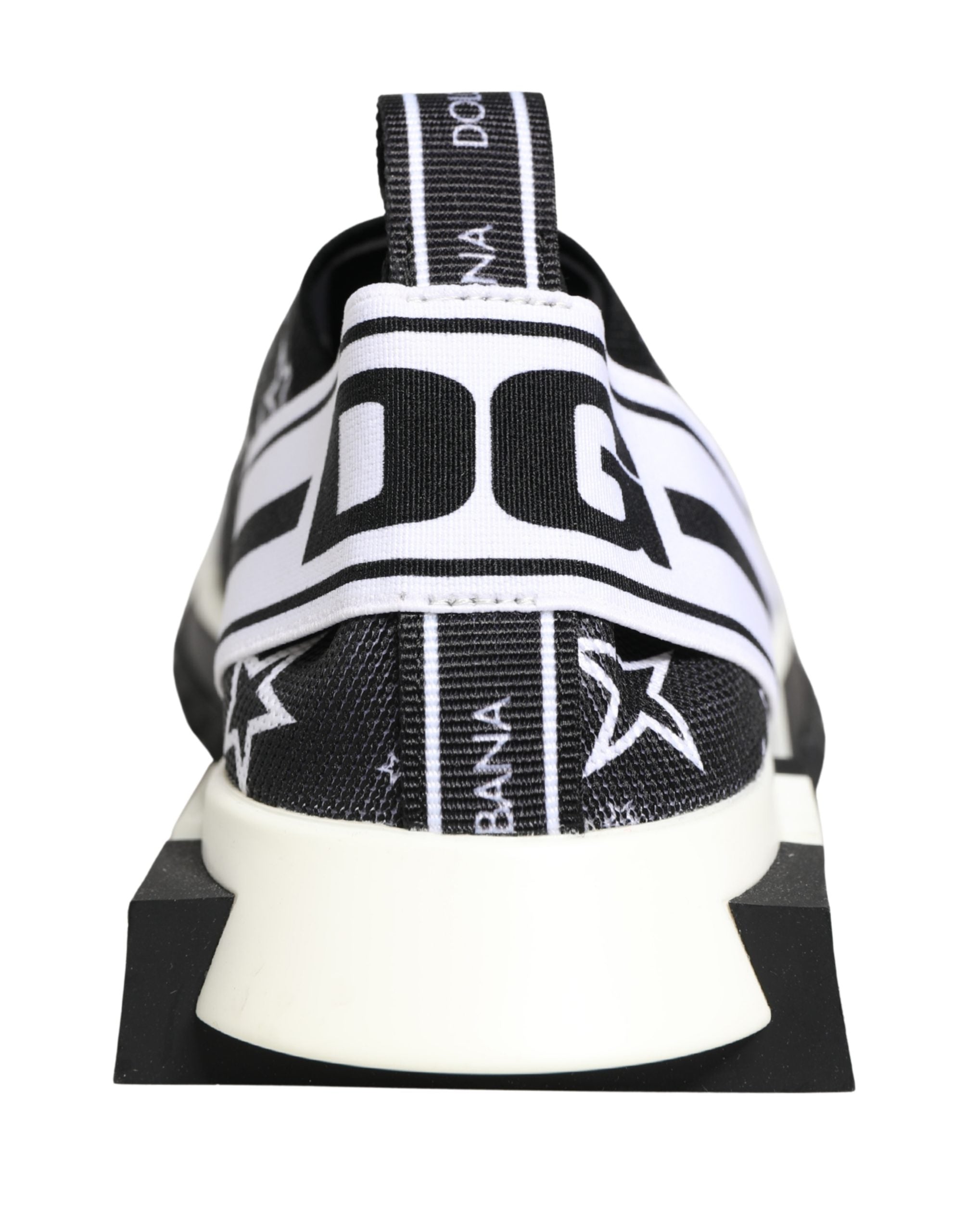 Dolce & Gabbana Black Stars Logo SORRENTO Sneakers Shoes Dolce & Gabbana