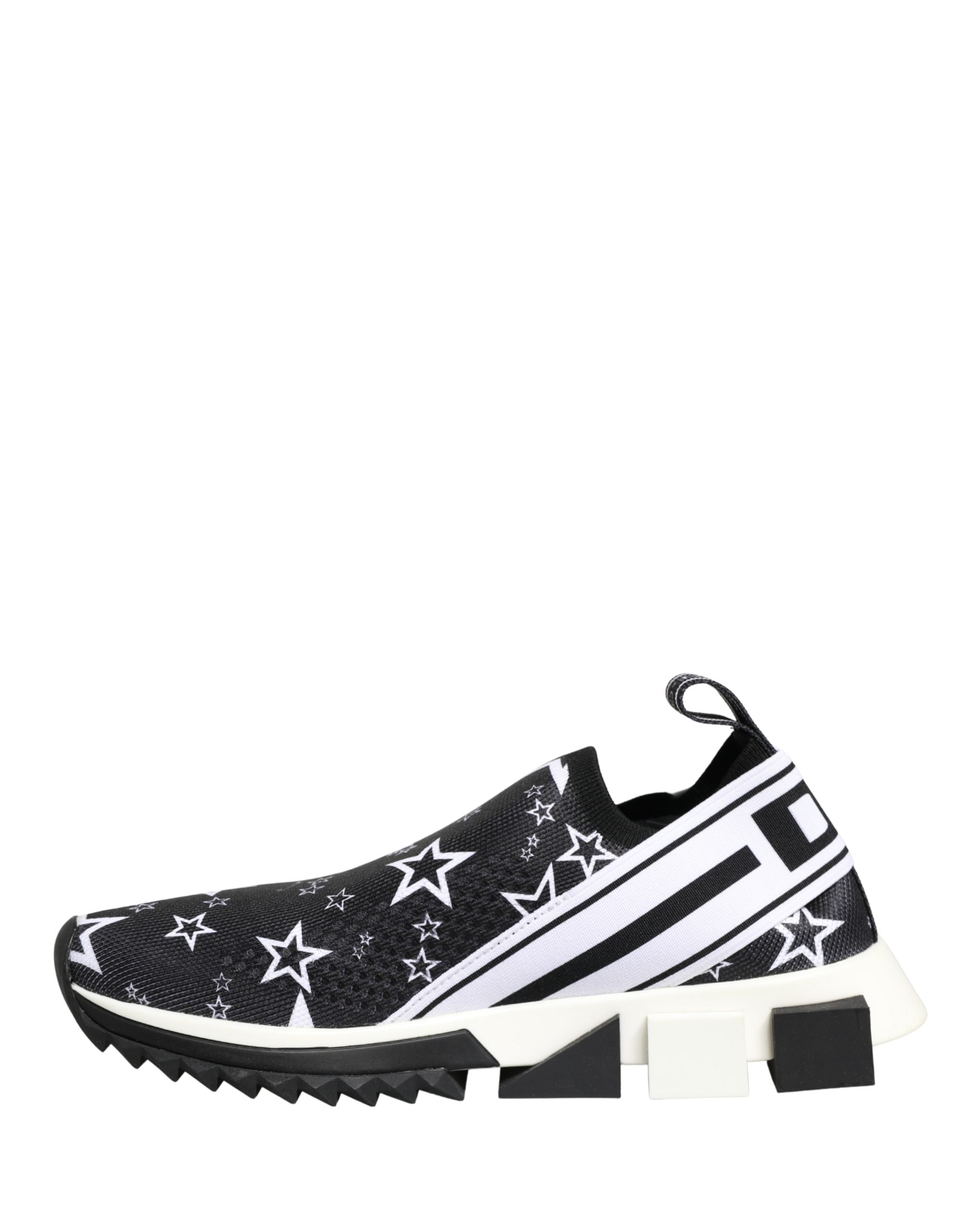 Dolce & Gabbana Black Stars Logo SORRENTO Sneakers Shoes Dolce & Gabbana
