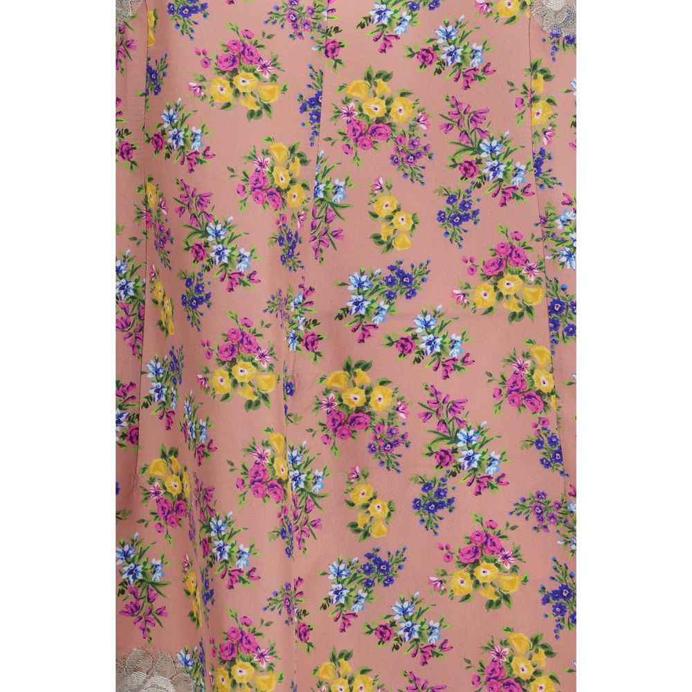 Dolce & Gabbana Multicolor Silk Casual Dress Dolce & Gabbana