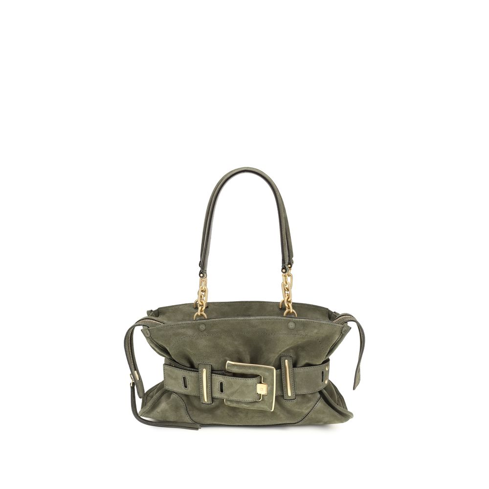 Balmain Bicolor Calf Leather Bos Taurus Handbag Balmain