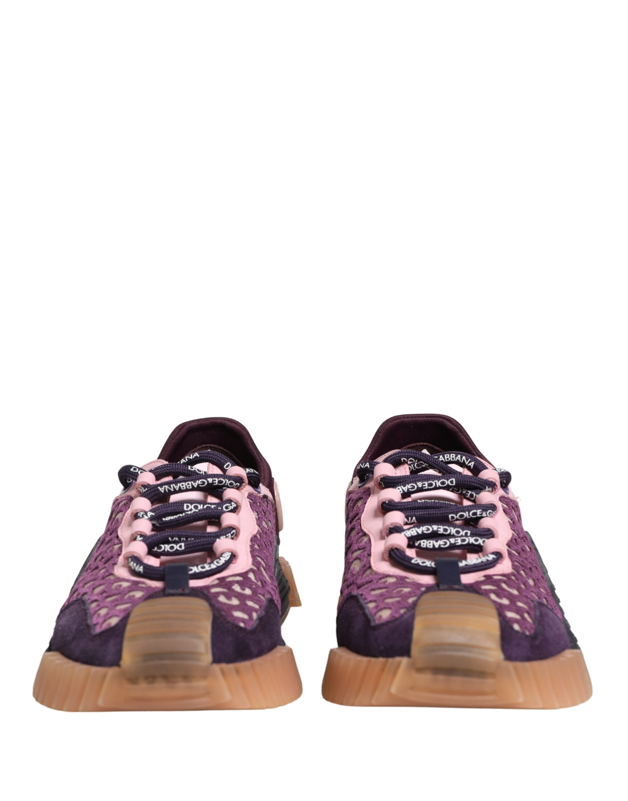 Dolce & Gabbana Multicolor Logo Low Top NS1 Sneakers Shoes Dolce & Gabbana