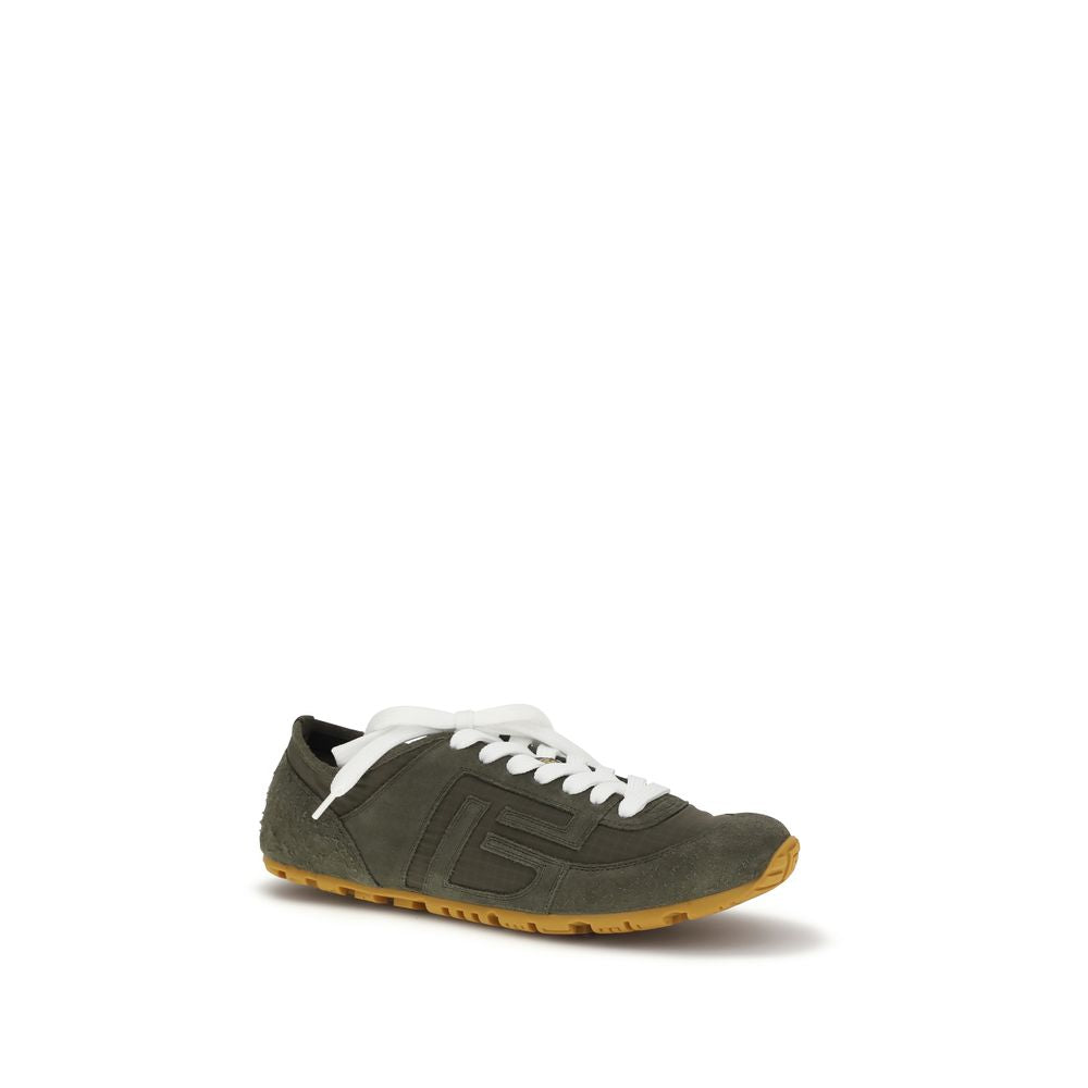 Balmain Bicolor Calf Leather Bos Taurus Athletic Sneakers Balmain